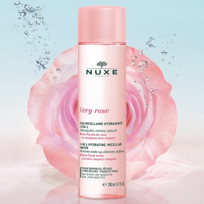 Nuxe Very Rose Eau micellaire hydratante 3-en-1 - 200ml