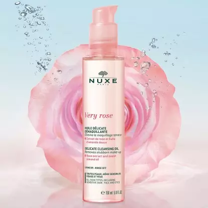 Nuxe Very Rose Huile délicate démaquillante - 150ml