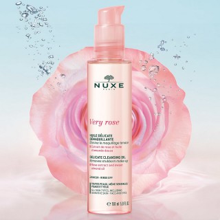 Nuxe Very Rose Huile délicate démaquillante - 150ml