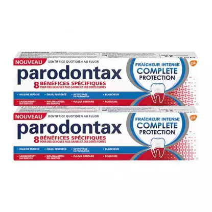Parodontax Dentifrice protection complète - Lot de 2 x 75ml