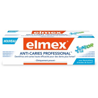 Elmex Dentifrice Anti-Caries Professional Junior - 75ml