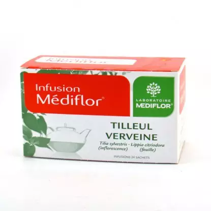 Médiflor Infusions tilleul & verveine - 24 sachets