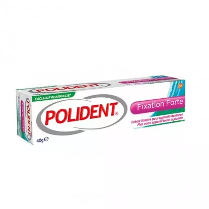 Polident Fixation Forte Crème fixative - 40g