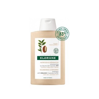 Klorane Shampoing nutrition et réparation au beurre de Cupuaçu Bio - 400ml