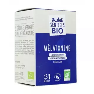 Nutrisanté Les Nutri'Sentiels Mélatonine Valériane - 15 gélules