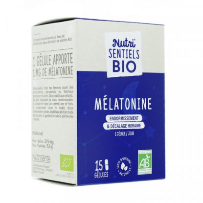 Nutrisanté Les Nutri'Sentiels Mélatonine Valériane - 15 gélules