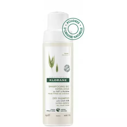 Klorane Shampoing sec extra-doux au lait d'avoine - 50ml