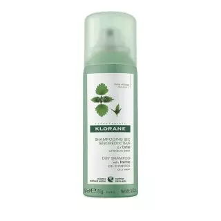 Klorane Shampoing sec sébo-régulateur à l'ortie - 50ml