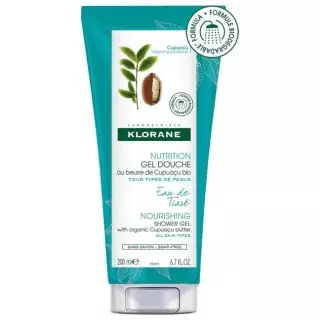 Klorane Gel douche nutrition eau de Tiaré - 75ml