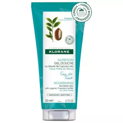 Klorane Gel douche nutrition eau de Tiaré - 75ml