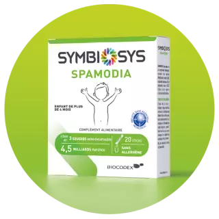 Symbiosys Spasmodia enfant et adolescent - 20 sticks