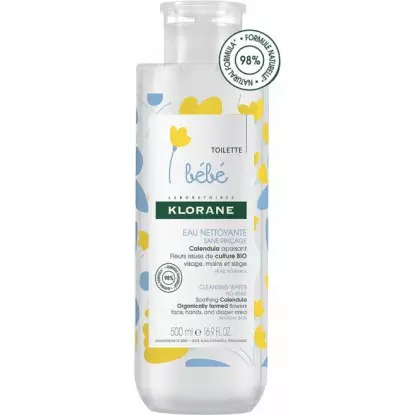 Klorane bébé Eau nettoyante sans rinçage au Calendula - 500ml