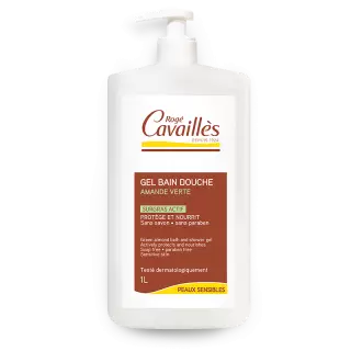 Rogé Cavaillès Gel bain douche surgras amande verte - 1L