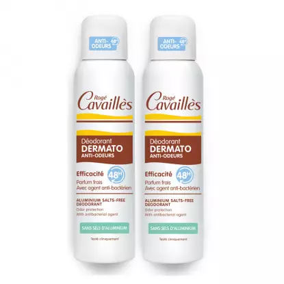 Rogé Cavaillès Déodorant dermato anti-odeurs 48h spray - 2 x 150ml