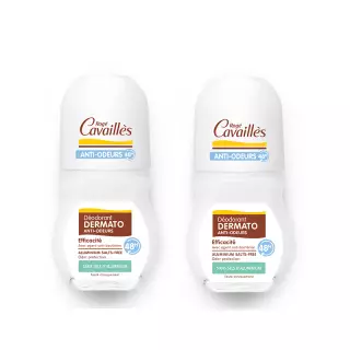 Rogé Cavaillès Déodorant dermato anti-odeurs 48h Roll'On - 2 x 50ml