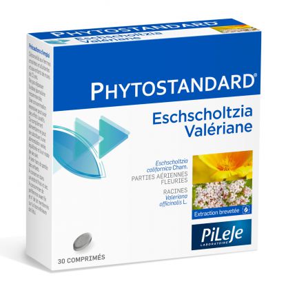 Phytostandard d'eschscholtzia et de valériane 30 Cp