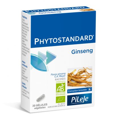 Phytostandard Ginseng 20 Gélules
