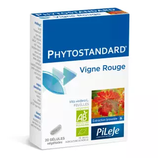 Phytostandard Vigne rouge 20 Gélules