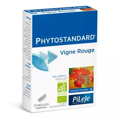 Phytostandard Vigne rouge 20 Gélules