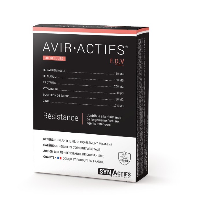 Synactifs AvirActifs anti-viral - 30 gélules