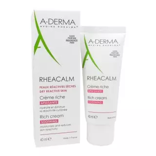 Aderma rheacalm creme apaisante riche 40ml