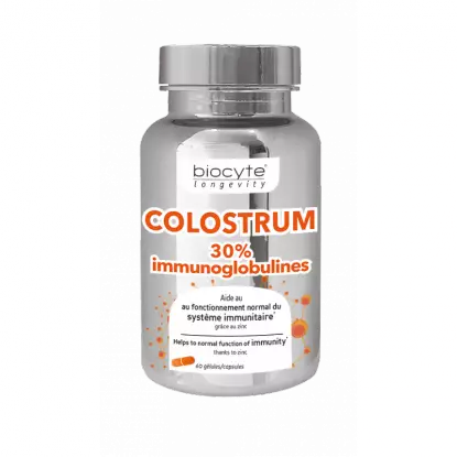 Biocyte Colostrum - 60 gélules