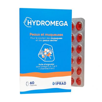 Hydromega 60 capsules Carrare Laboratoire