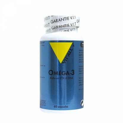 Vitall+ Oméga 3 1000mg - 60 capsules