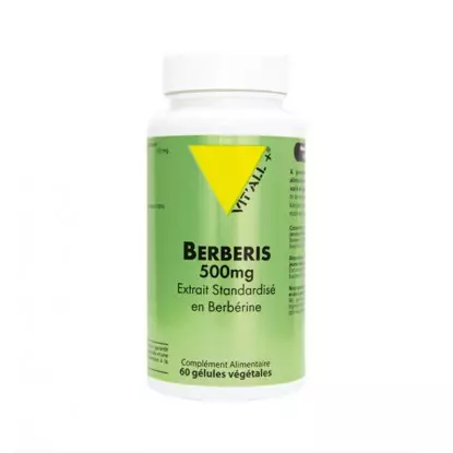 Vitall+ Berberis 500mg - 60 gélules végétales