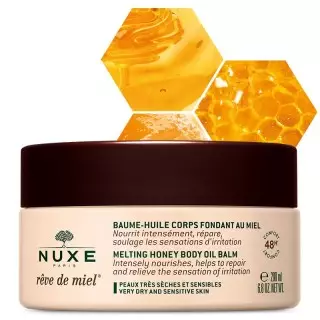 Nuxe Rêve de Miel Baume-huile corps fondant au miel - 200ml