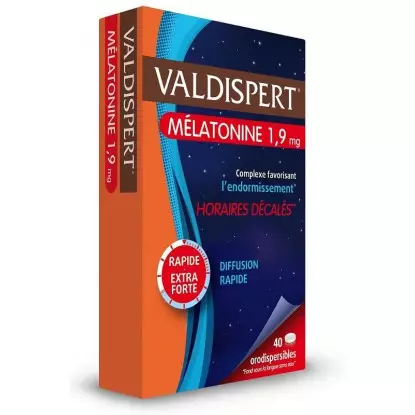 Valdispert Mélatonine 1,9 mg - 40 comprimés