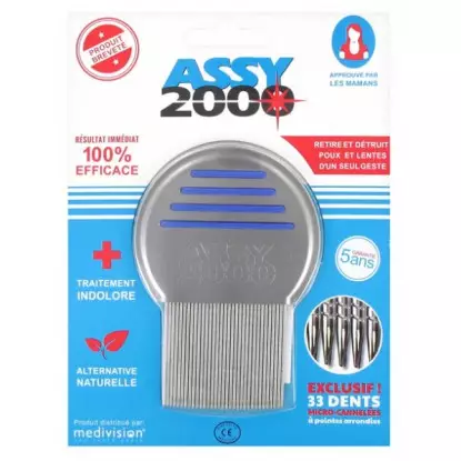 Assy 2000 peigne poux