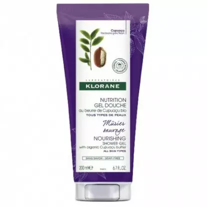 Klorane gel douche nutrition parfum mûrier sauvage 200ml