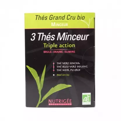Nutrigée 3 Thés minceur triple action - 30 sachets