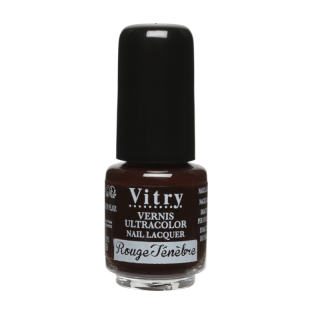 Vitry vernis rouge ténèbre 4 ml