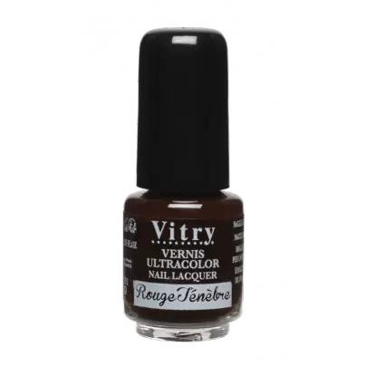 Vitry vernis rouge ténèbre 4 ml