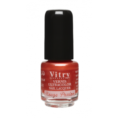 Vitry vernis à ongles rouge passion 4 ml