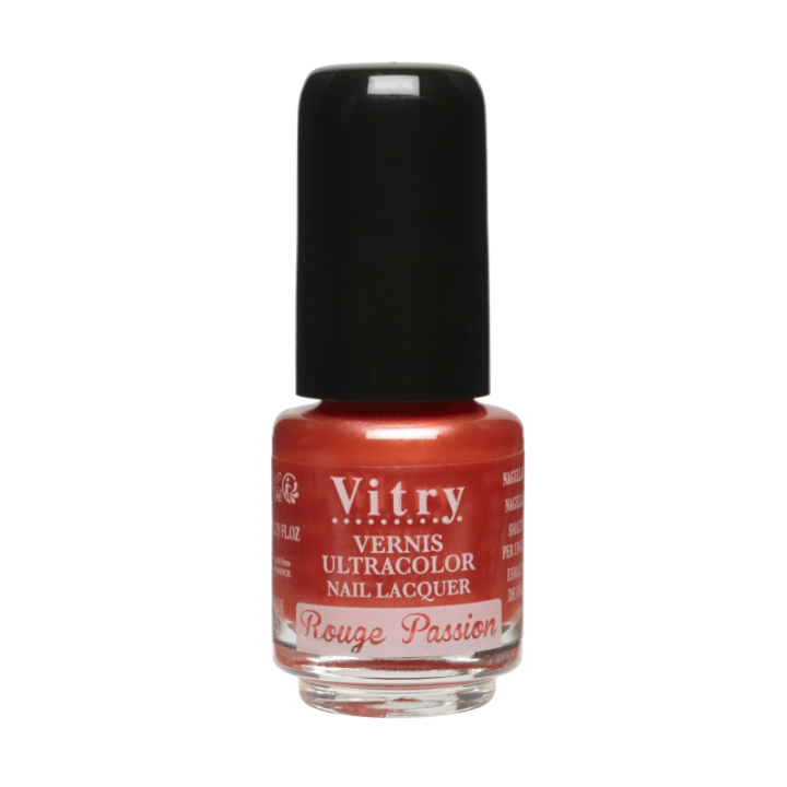 Vitry vernis à ongles rouge passion 4 ml