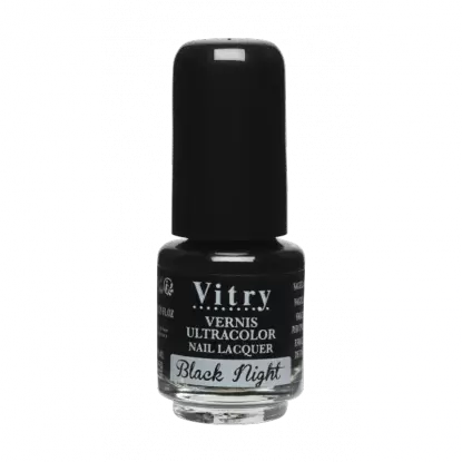 Vitry vernis à ongles black night 4 ml