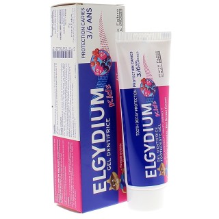 Elgydium Kids Dentifrice enfant à la grenadine - 50ml
