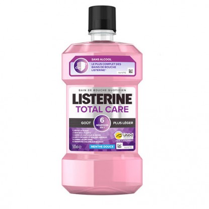 Listerine Total Care Bain de bouche sans alcool - 500ml