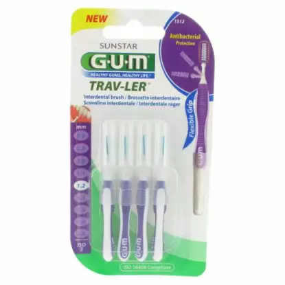 Gum Brossette Interdentaires Trav-ler1,2mmx4