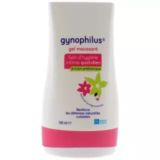 Gynophilus gel moussant soin hygiène intime 100ml
