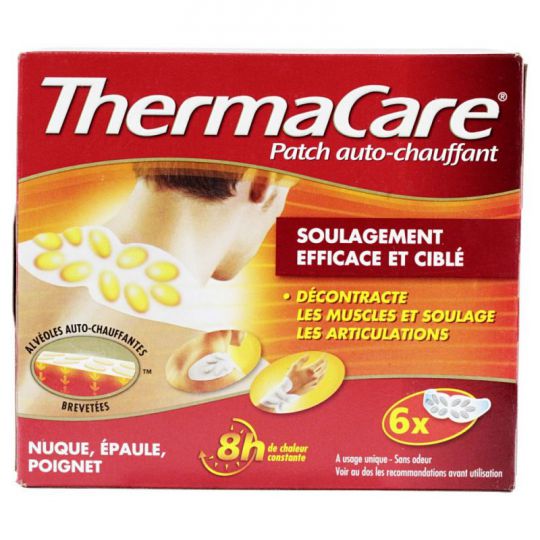 Thermacare Auto warming Patch X6 nape, Shoulders and Wrists