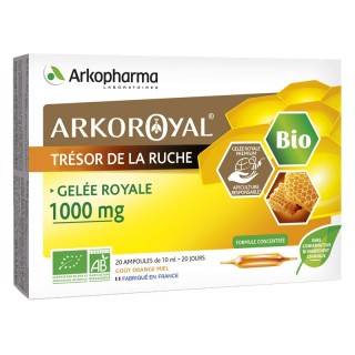 Arkopharma Arkoroyal Gelée royale Bio 1000mg - 20 ampoules