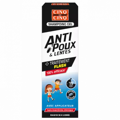 Cinq sur Cinq Shampoing gel anti-poux - 100ml