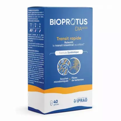 Carrare Bioprotus DIA 4000 transit rapide - 40 gélules