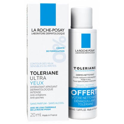 Toleriane Ultra + dermo-nettoyant 50ml offert La Roche-Posay