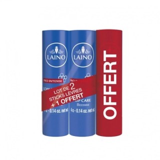 Laino Pro Intense Soin des lèvres gercées et abîmées - Lot de 2 + 1 Offert