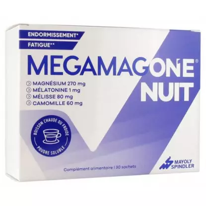 Mayoly Spindler Megamag One nuit - 30 sachets